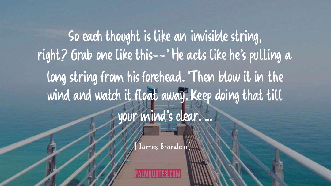 Blow Away Misery quotes by James Brandon