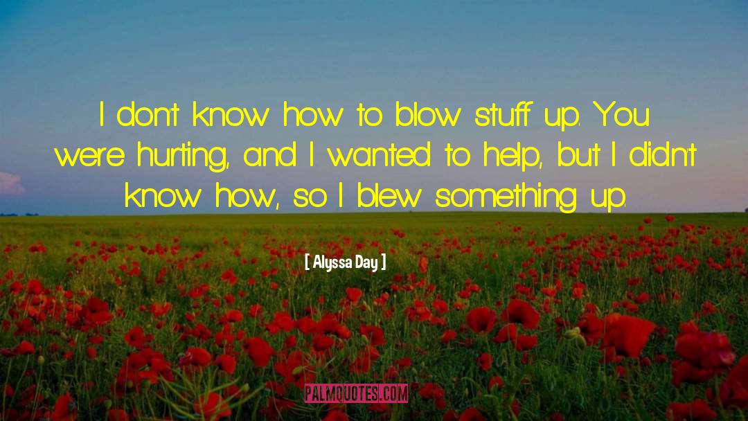 Blow Stuff Up quotes by Alyssa Day
