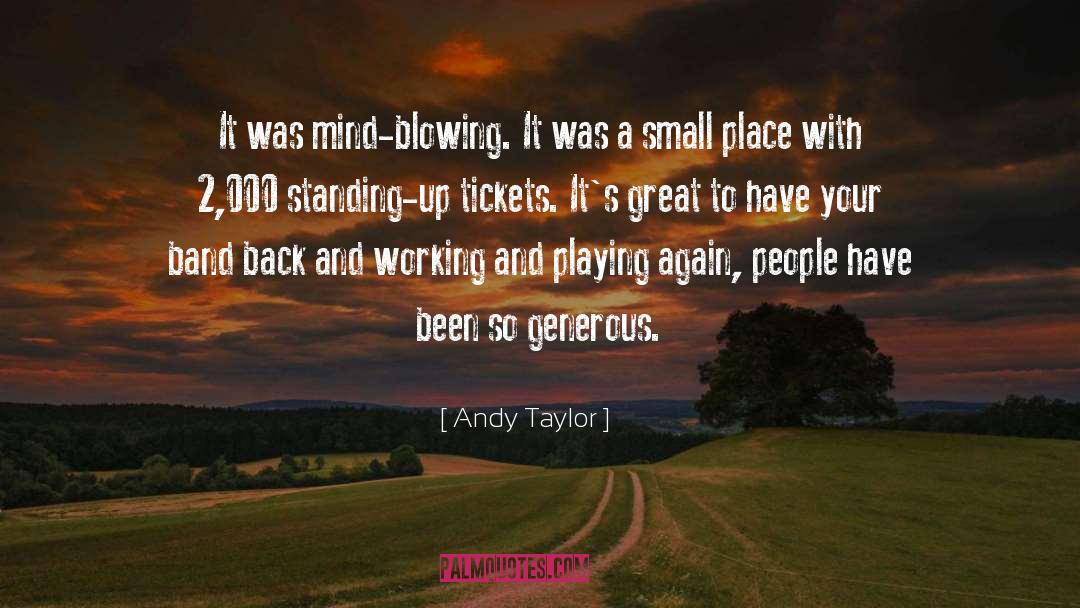 Blowing It quotes by Andy Taylor