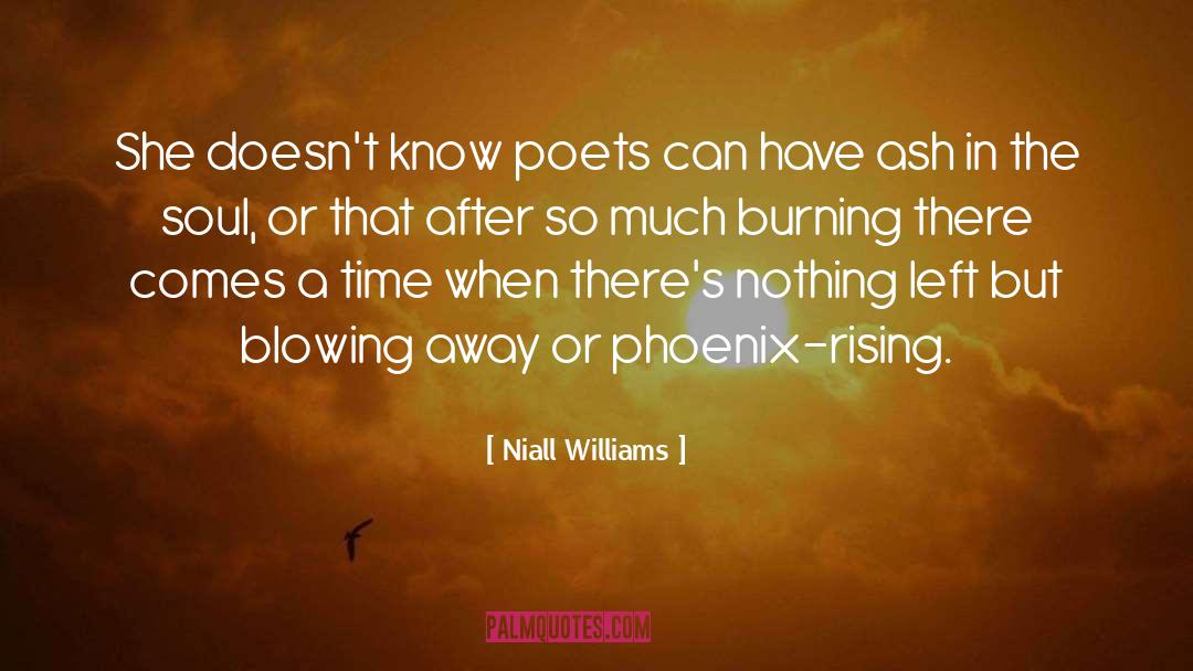 Blowing quotes by Niall Williams