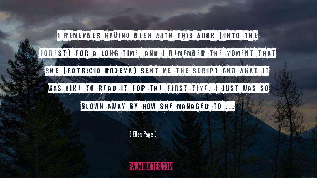 Blown Away quotes by Ellen Page