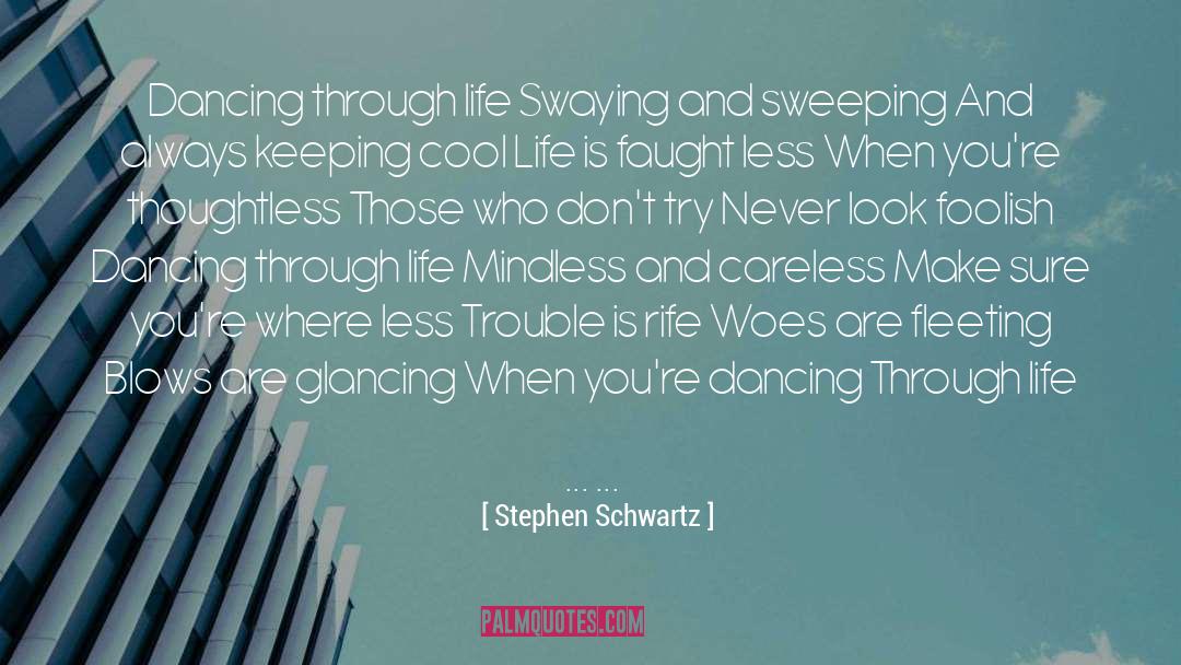 Blows quotes by Stephen Schwartz