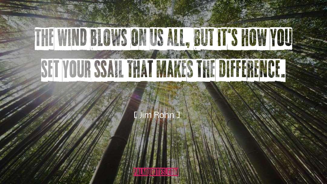 Blows quotes by Jim Rohn