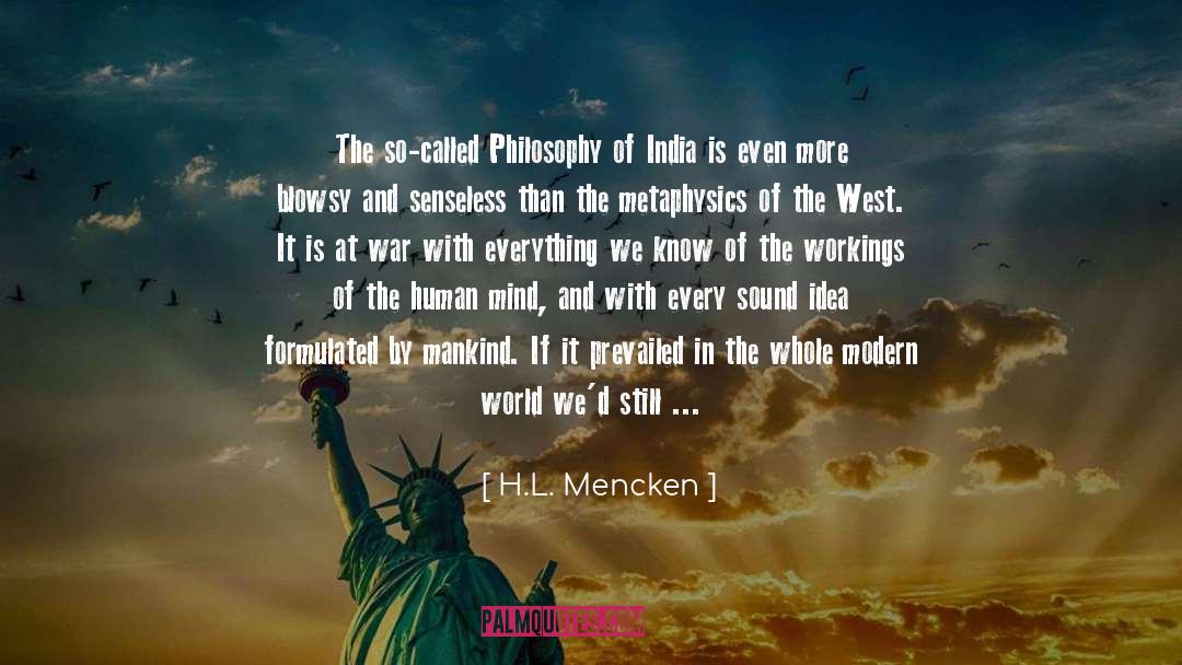 Blowsy Pronunciation quotes by H.L. Mencken