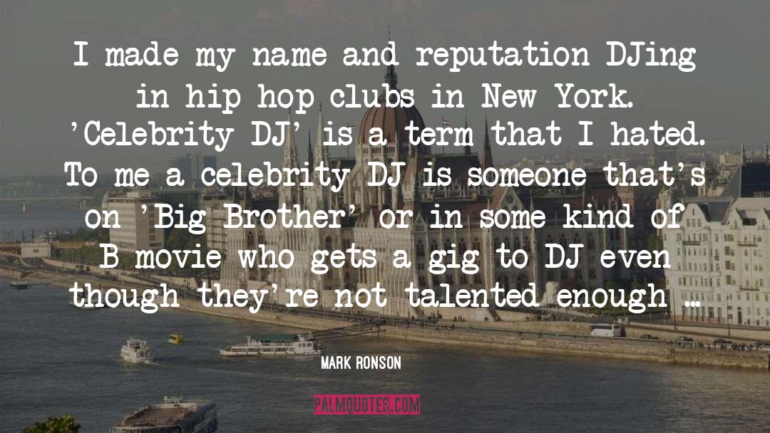 Blu Hip Hop quotes by Mark Ronson