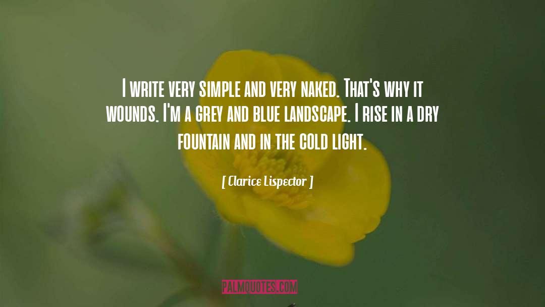Blue And Gold quotes by Clarice Lispector