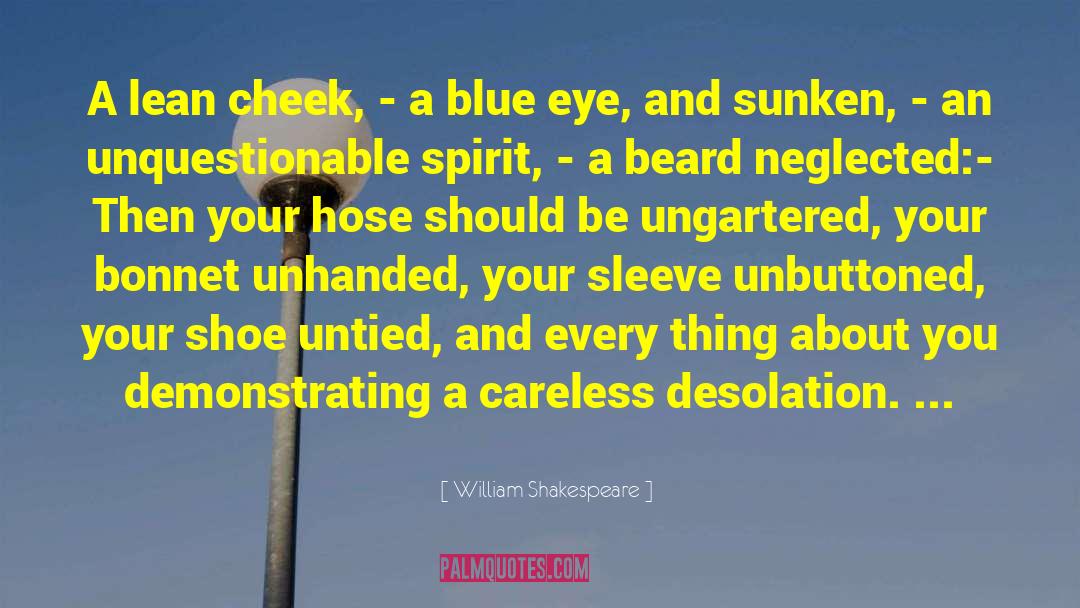 Blue And Green quotes by William Shakespeare