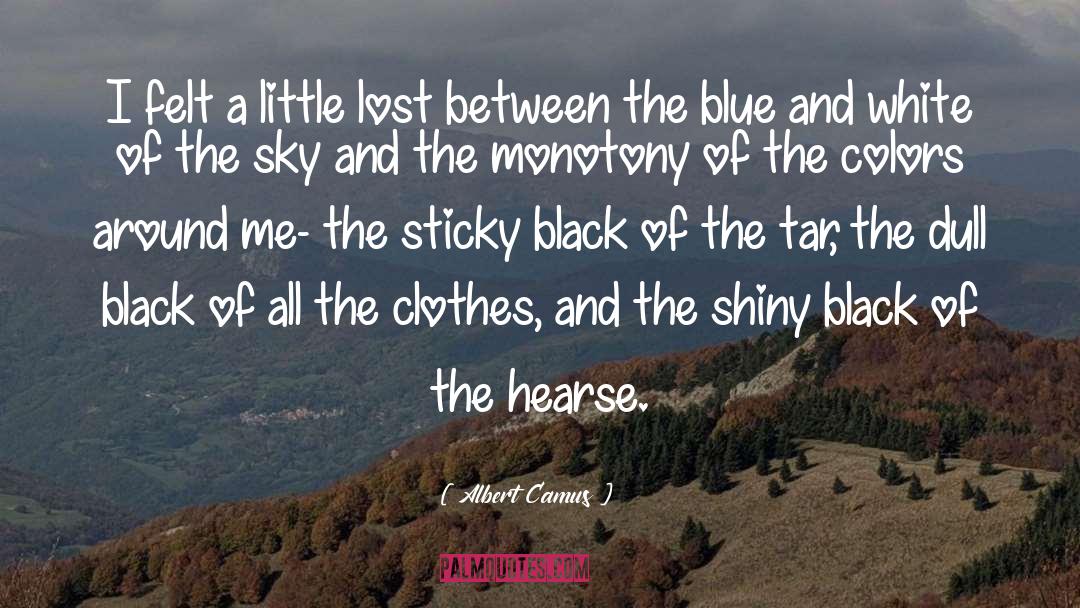 Blue And White quotes by Albert Camus