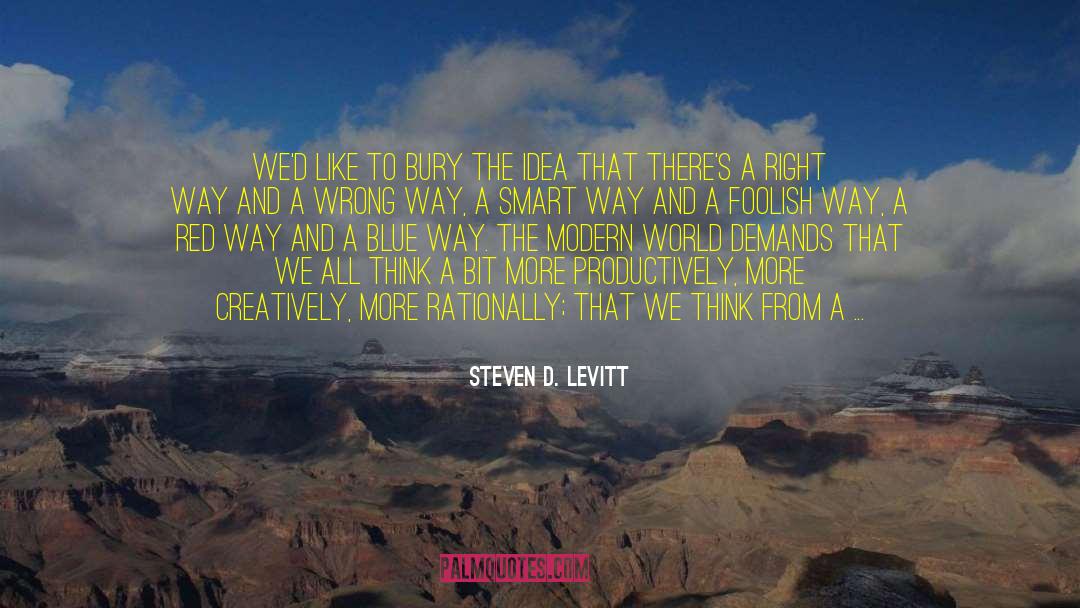 Blue And Yellow quotes by Steven D. Levitt