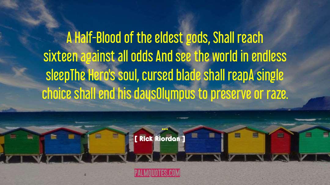 Blue Blood quotes by Rick Riordan