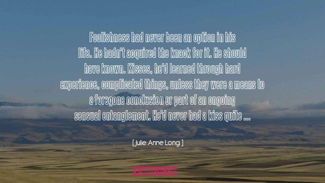 Blue Bridge quotes by Julie Anne Long