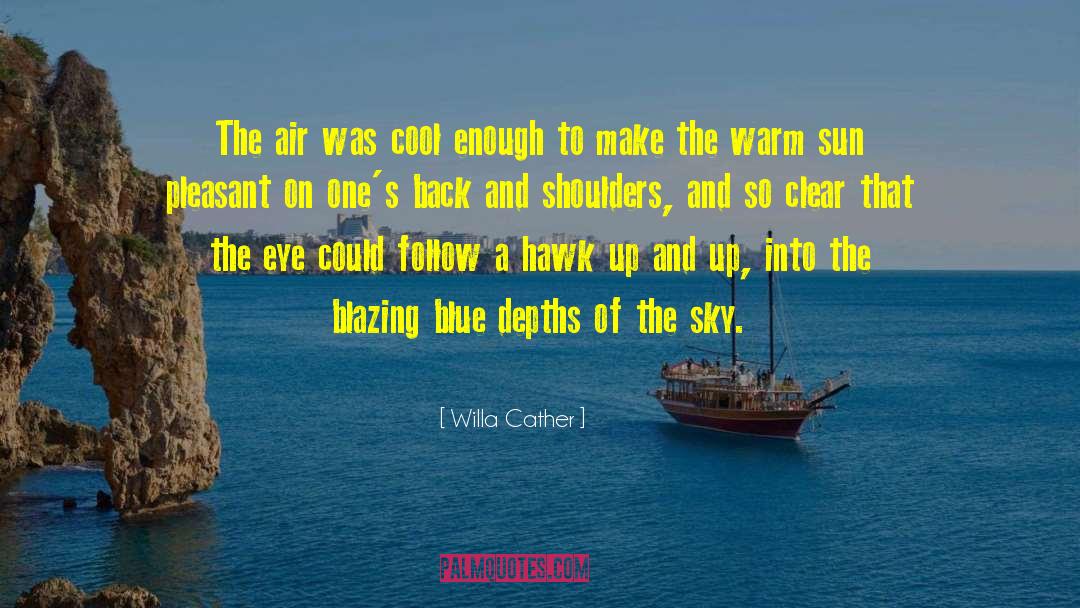 Blue Crabs quotes by Willa Cather