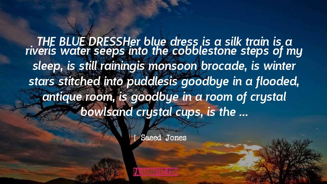 Blue Dress quotes by Saeed Jones