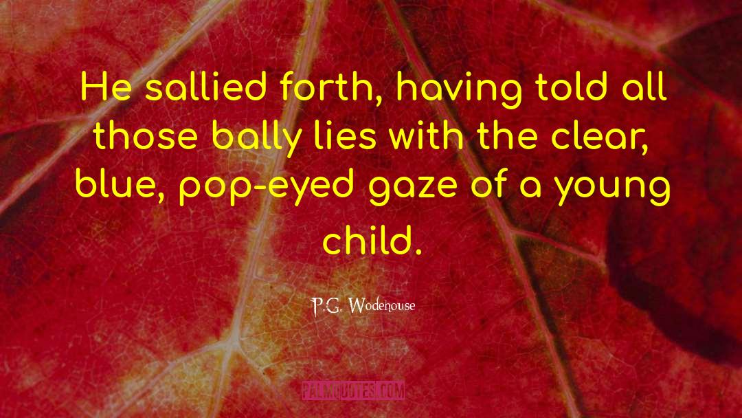Blue Eyed Devil quotes by P.G. Wodehouse