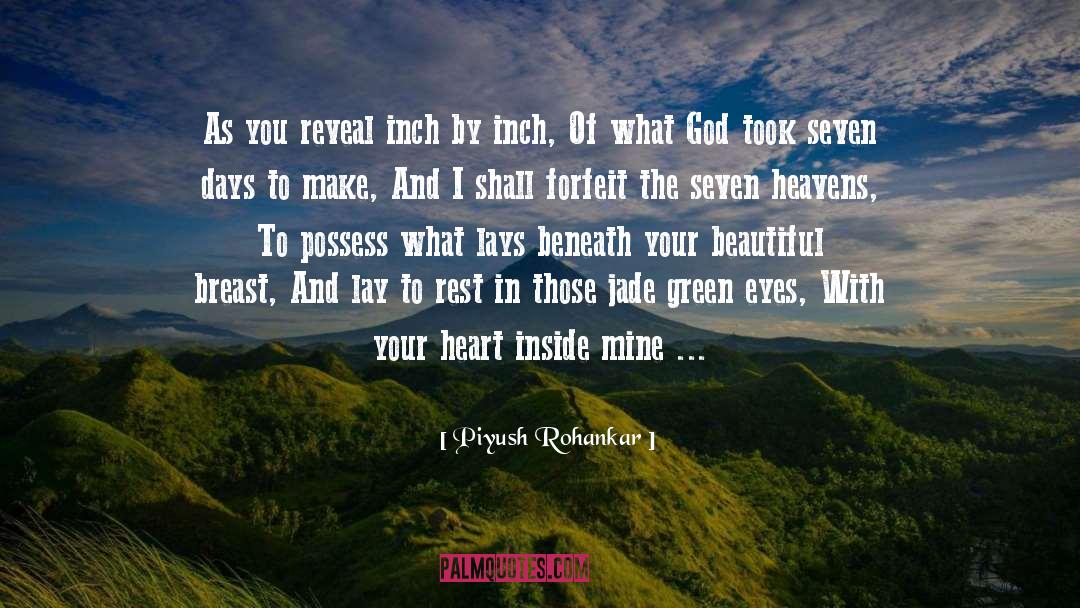 Blue Eyes And Love quotes by Piyush Rohankar