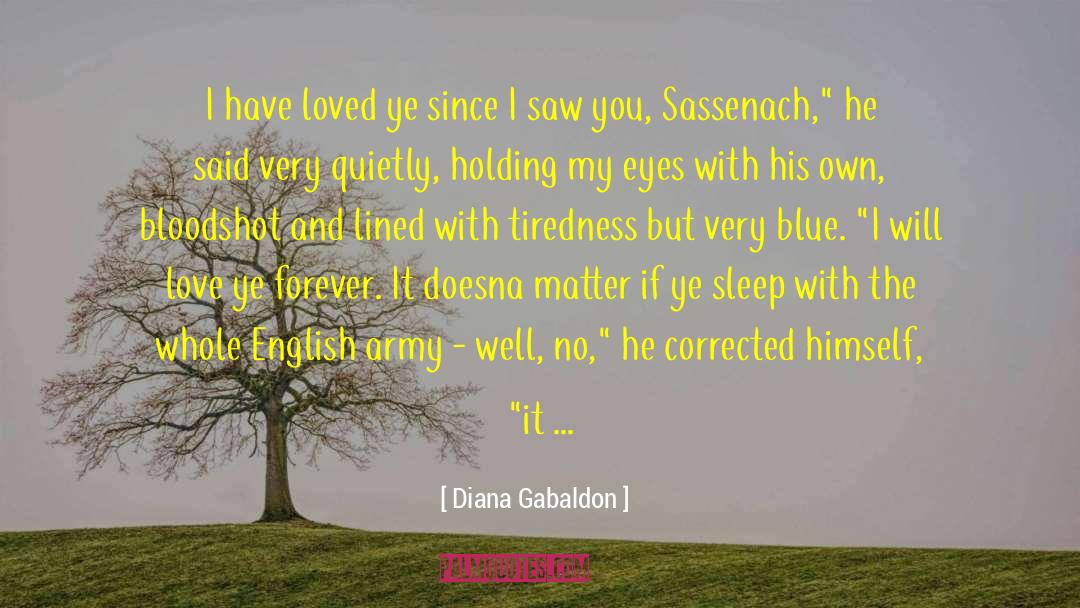 Blue Eyes And Women quotes by Diana Gabaldon