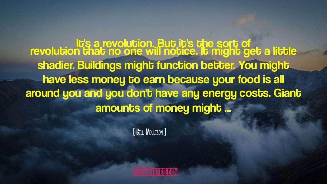 Blue Food Revolution quotes by Bill Mollison