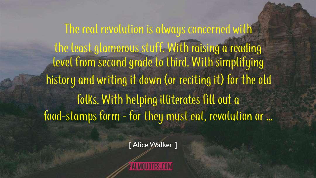 Blue Food Revolution quotes by Alice Walker
