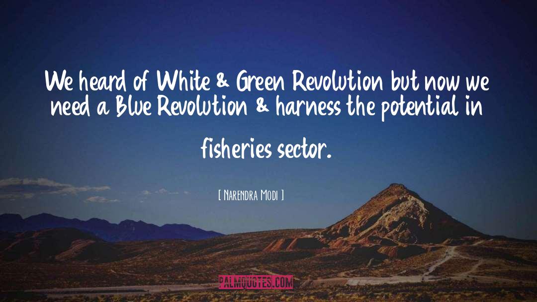 Blue Green Sea quotes by Narendra Modi