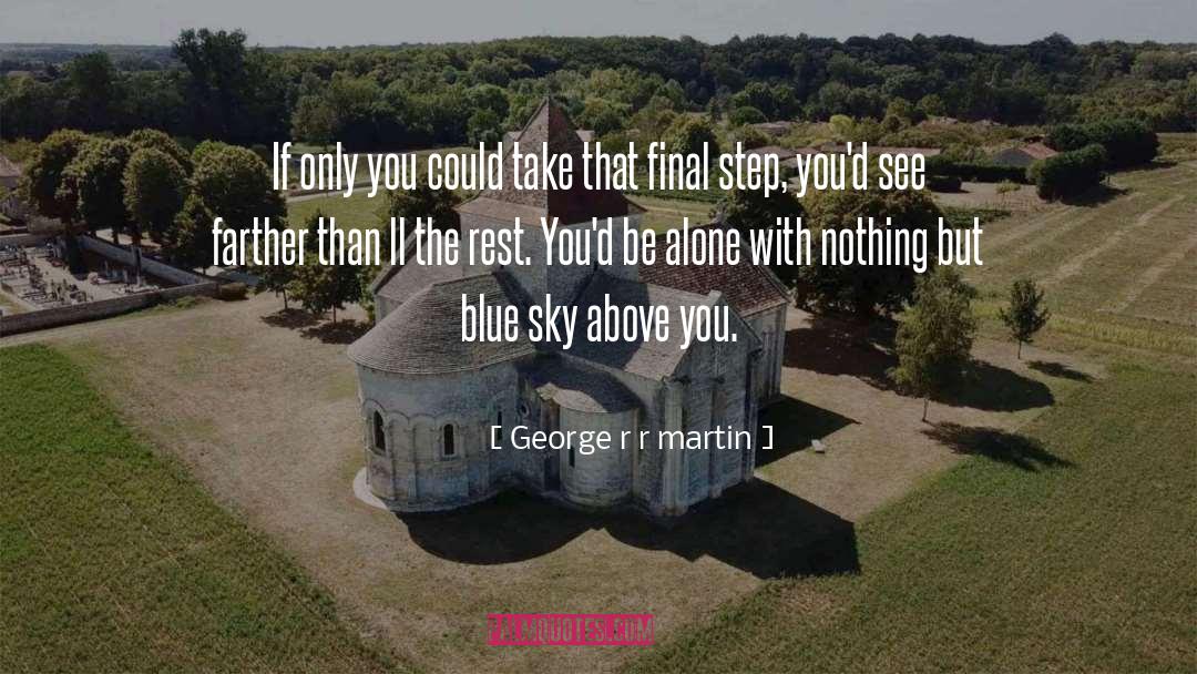 Blue Hair quotes by George R R Martin