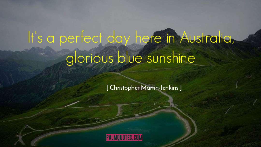 Blue Hair quotes by Christopher Martin-Jenkins