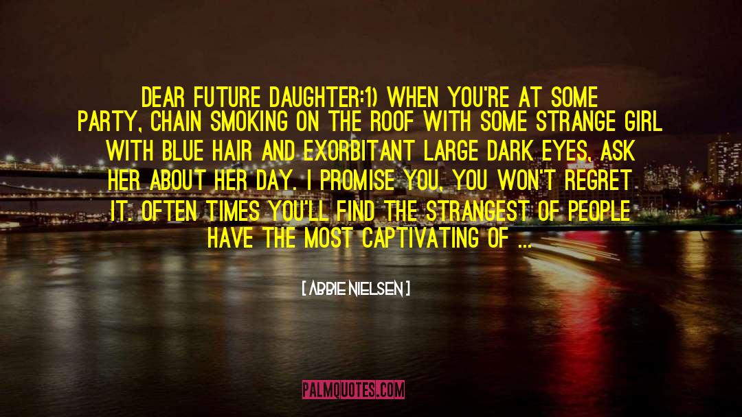 Blue Hair quotes by Abbie Nielsen