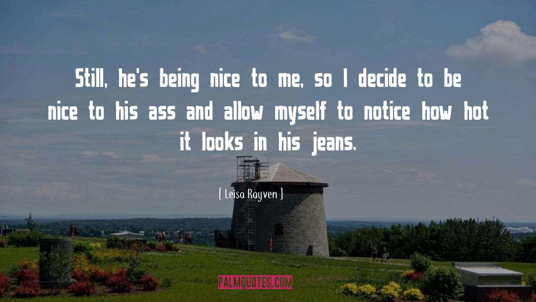 Blue Jeans quotes by Leisa Rayven