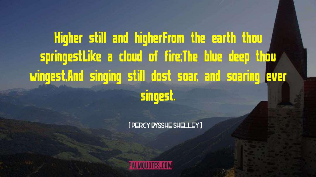 Blue Joke quotes by Percy Bysshe Shelley