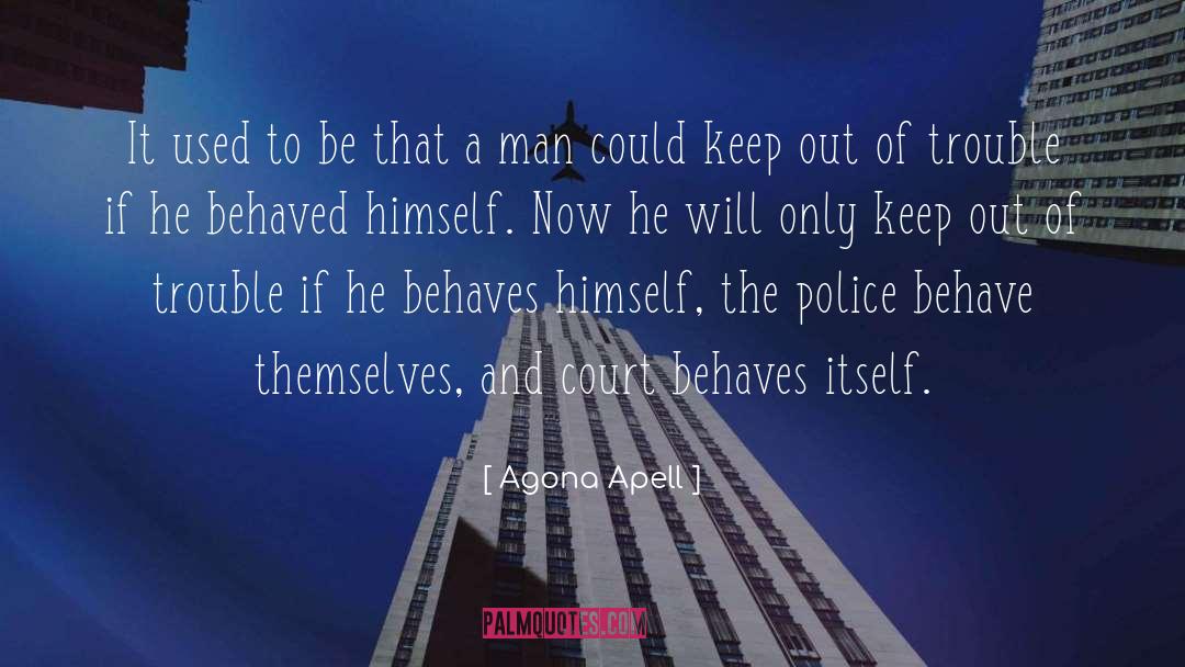 Blue Lives Matter quotes by Agona Apell