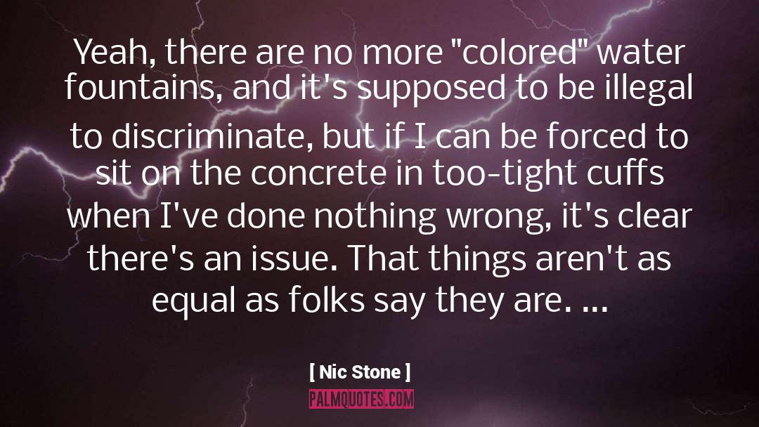 Blue Lives Matter quotes by Nic Stone