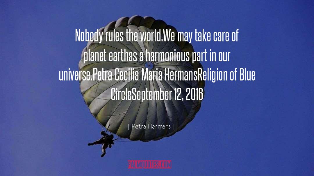 Blue Planet Phenomenon quotes by Petra Hermans