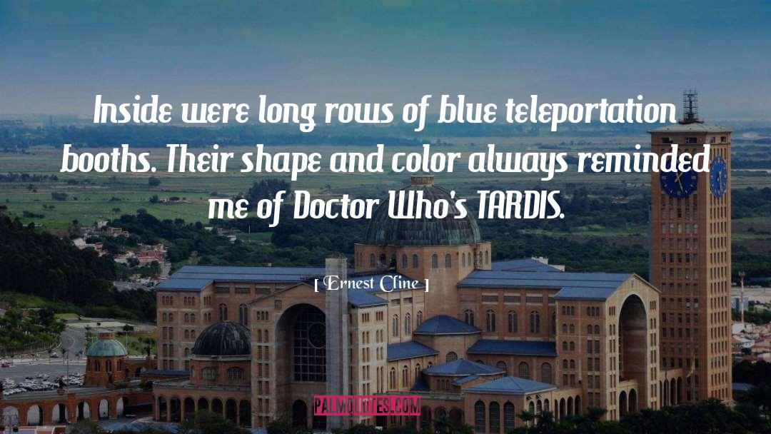 Blue quotes by Ernest Cline
