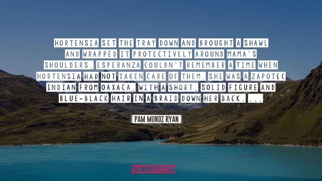 Blue quotes by Pam Munoz Ryan