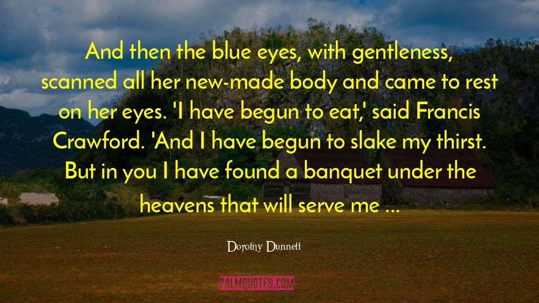 Blue Sargent quotes by Dorothy Dunnett