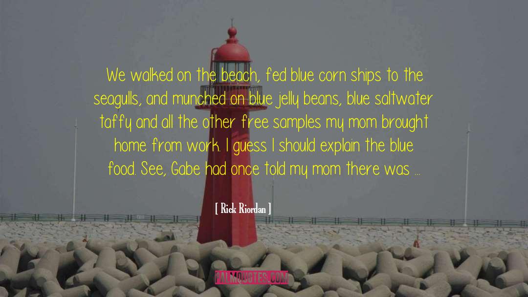 Blue Sea quotes by Rick Riordan