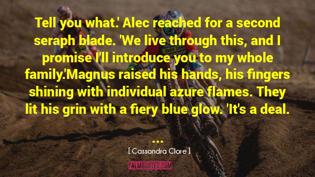 Blue Skies quotes by Cassandra Clare