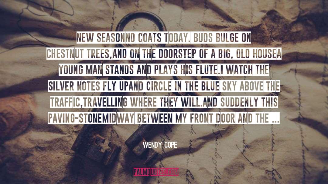 Blue Sky quotes by Wendy Cope