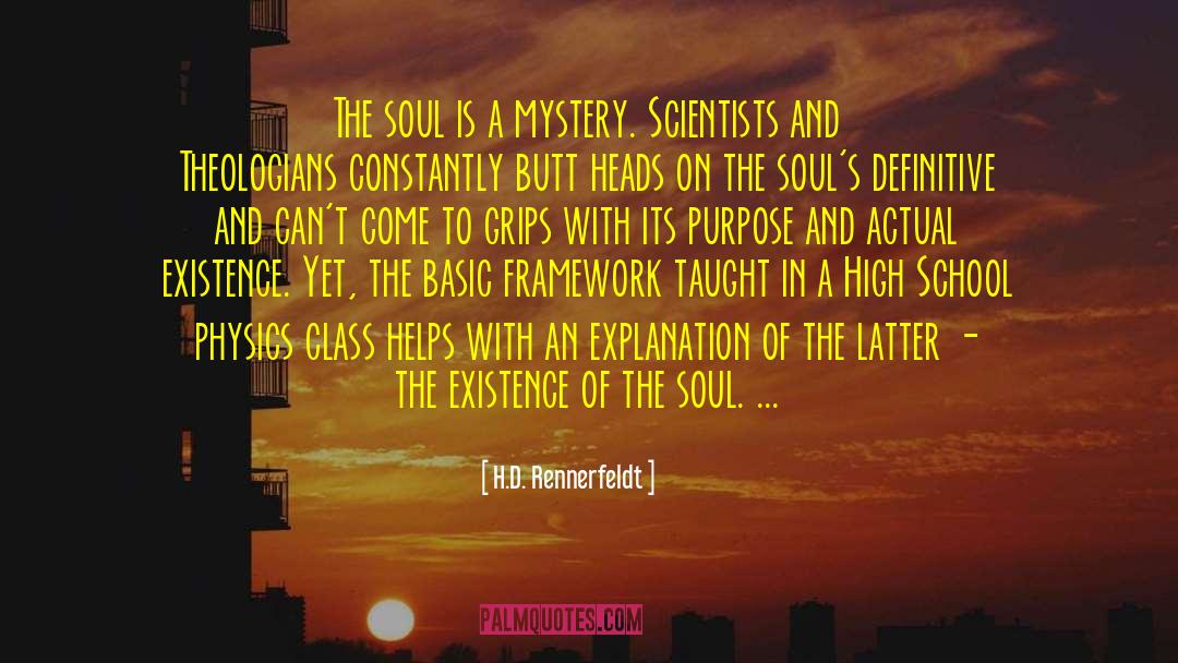 Blue Souls quotes by H.D. Rennerfeldt