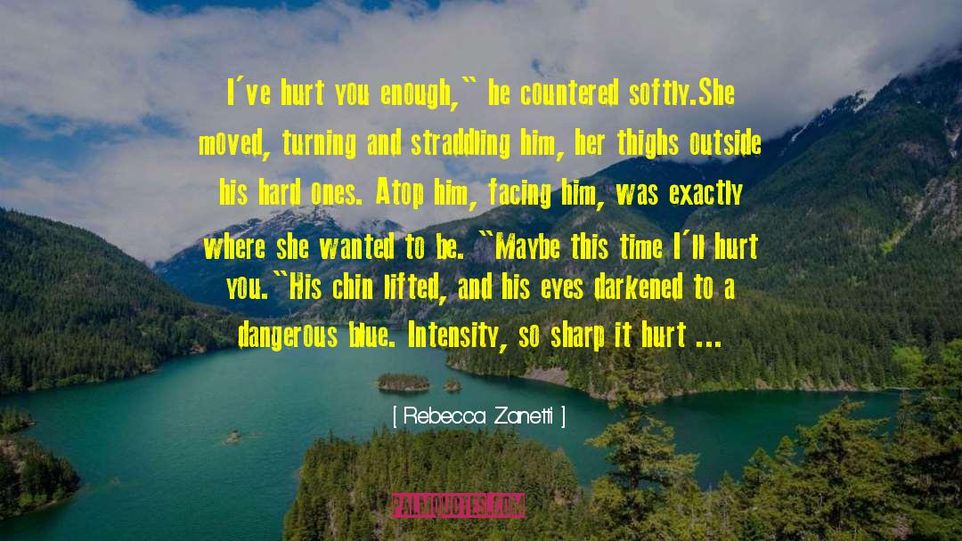 Blue Water quotes by Rebecca Zanetti