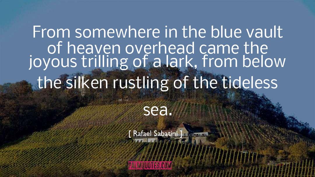 Blue Water quotes by Rafael Sabatini