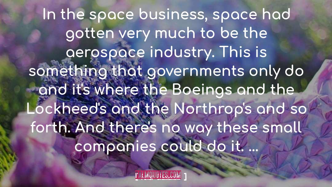 Bluebills Boeing quotes by Peter Diamandis