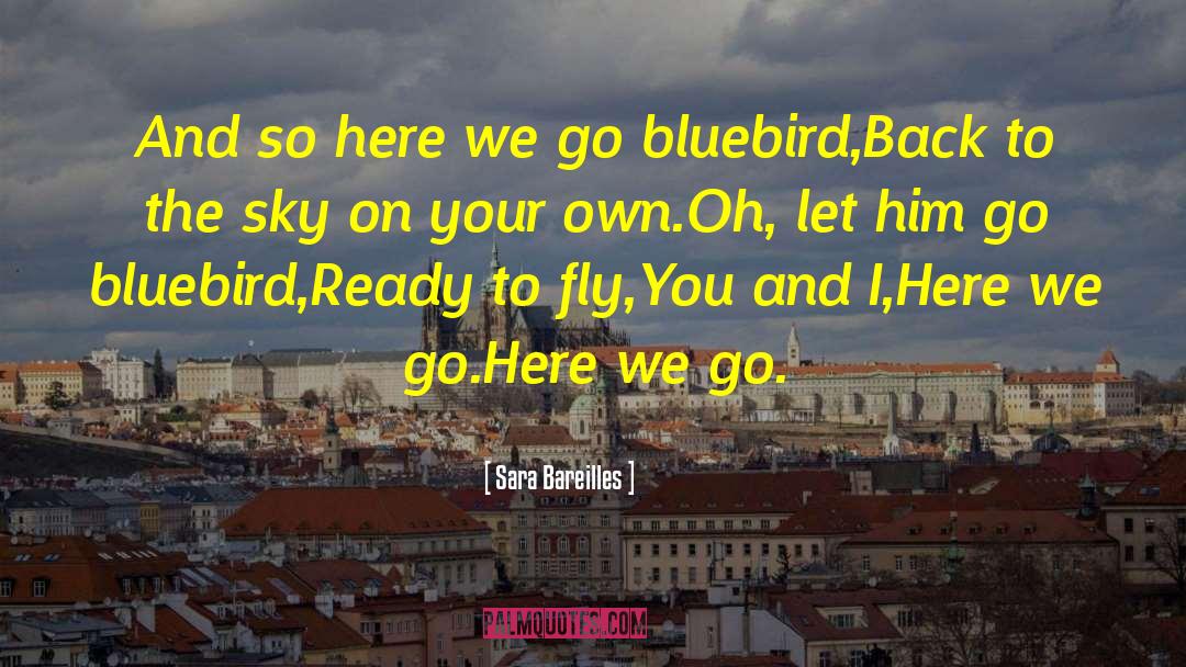 Bluebird quotes by Sara Bareilles