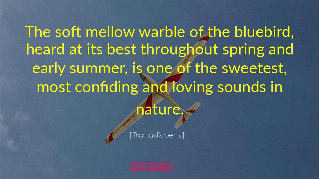 Bluebird quotes by Thomas Roberts