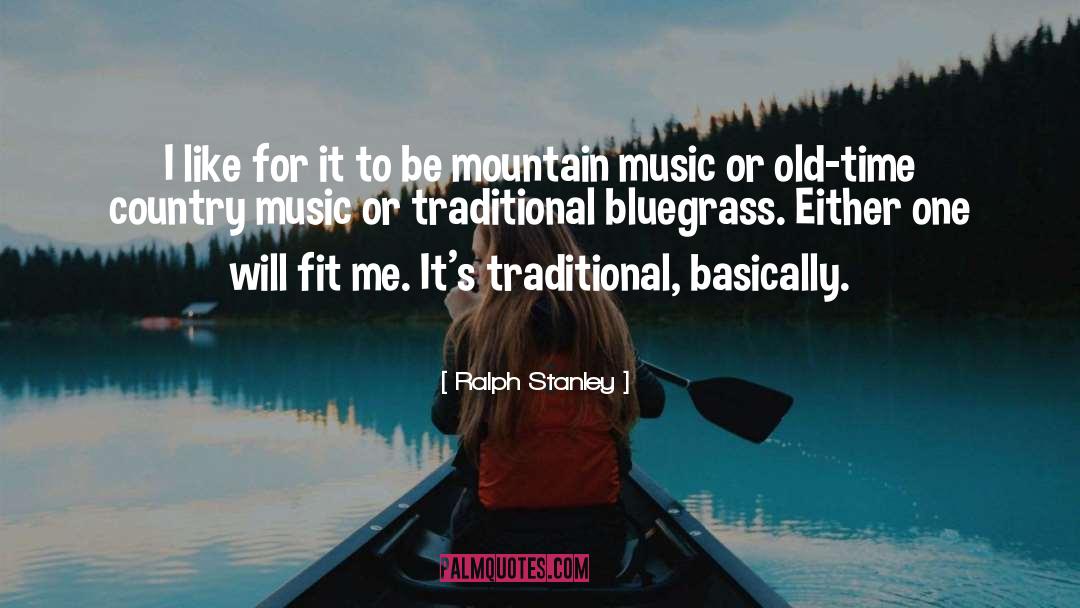 Bluegrass quotes by Ralph Stanley