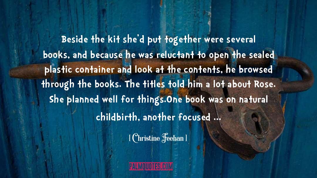 Blueprint quotes by Christine Feehan