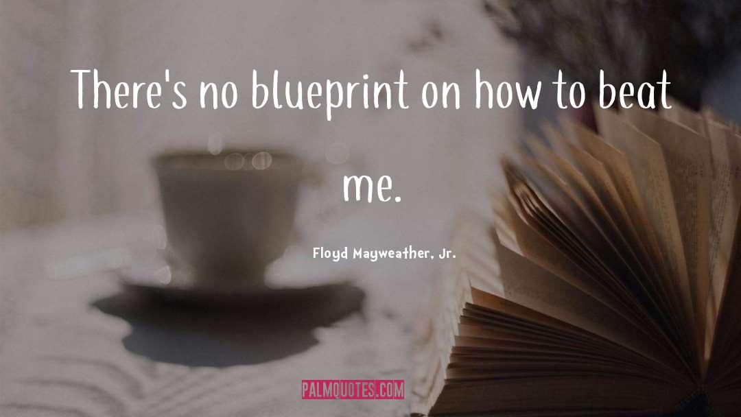 Blueprint quotes by Floyd Mayweather, Jr.