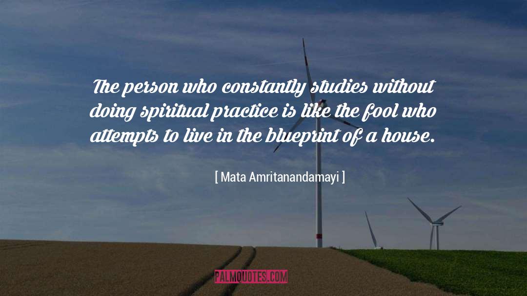 Blueprint quotes by Mata Amritanandamayi