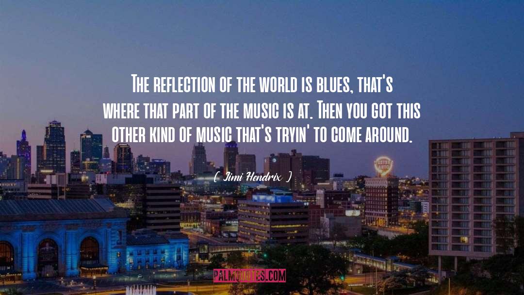 Blues Music quotes by Jimi Hendrix