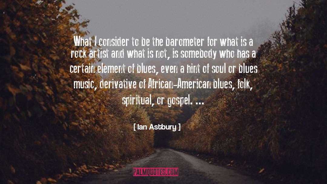 Blues Music quotes by Ian Astbury