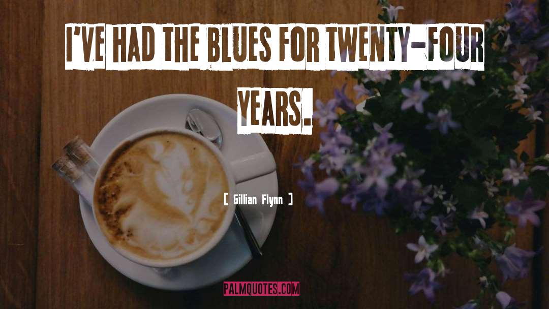 Blues quotes by Gillian Flynn